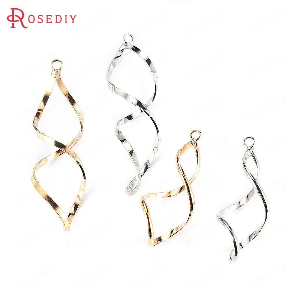 (B104)10 pieces 45*16mm 63*16mm Gold Color Brass Twisted Wire Rings Charms Pendants Diy Jewelry Findings Accessories
(B104)10 pieces 45*16mm 63*16mm Gold Color Brass Twisted Wire Rings Charms Pendants Diy Jewelry Findings Accessories