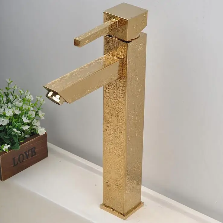 Antique brass fauct water tap gold plated, Bathroom long wash basin faucet mixer, Copper toilet sink basin faucet hot and cold
Antique brass fauct water tap gold plated, Bathroom long wash basin faucet mixer, Copper toilet sink basin faucet hot and cold
