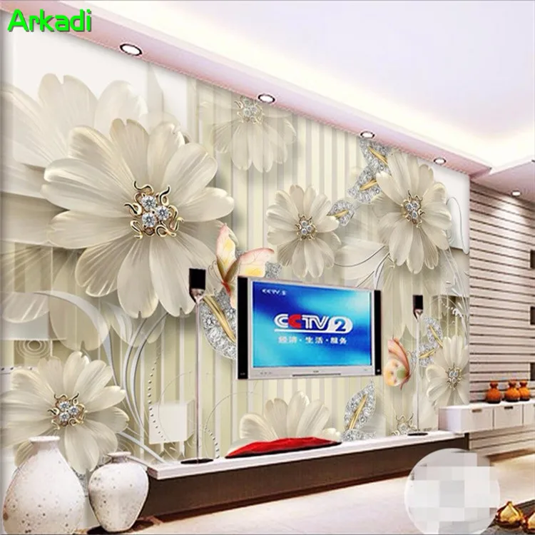 Custom Photo Mural 3D HD Crystal Jewelry Court Jewelry Diamond Flower Wallpaper Background Wall Paper TV Wall Cloth Simple Mural
Custom Photo Mural 3D HD Crystal Jewelry Court Jewelry Diamond Flower Wallpaper Background Wall Paper TV Wall Cloth Simple Mural