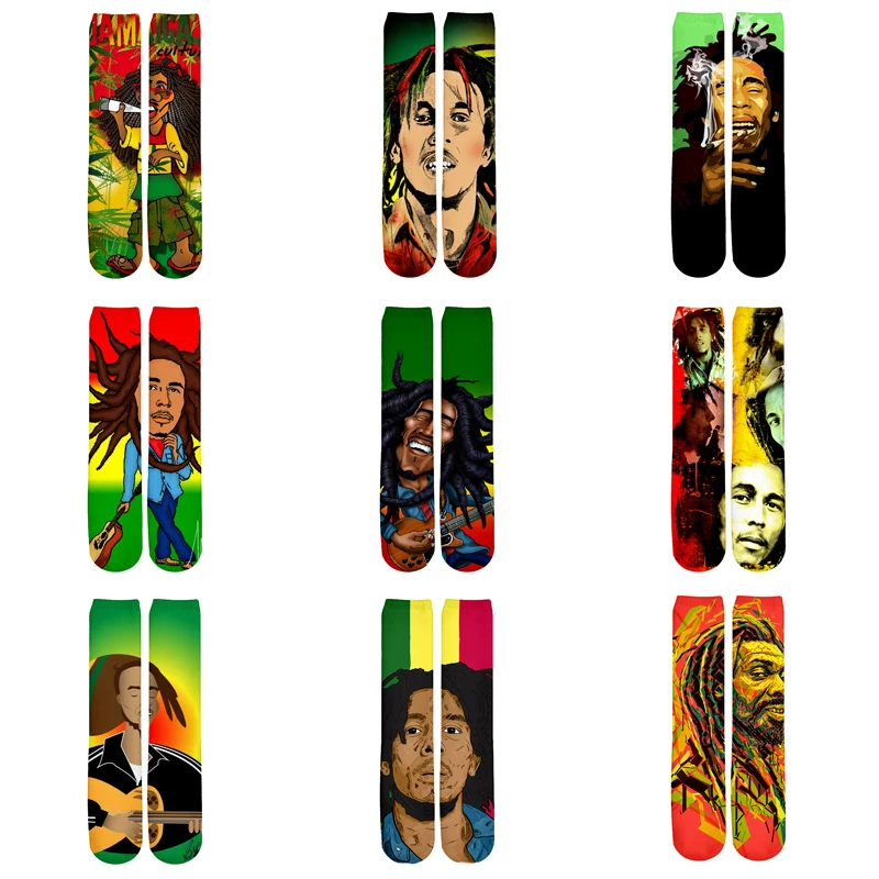 Plstar Cosmos Harajuku Hot Hip Hop Reggae New Style Bob Marley 3d Print Men Funny socks 3D High Socks Men Women high quality-1
Plstar Cosmos Harajuku Hot Hip Hop Reggae New Style Bob Marley 3d Print Men Funny socks 3D High Socks Men Women high quality-1