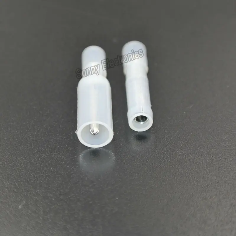 100 White 24-18 Gauge Fully Insulated Nylon Bullet Connectors Wire Terminals Mates male & female free shipping
100 White 24-18 Gauge Fully Insulated Nylon Bullet Connectors Wire Terminals Mates male & female free shipping