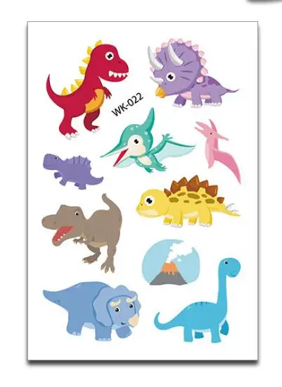 Fun Dinosaur Temporary Tattoo Stickers Party Favors Goodie Bags Kids Birthday Cartoon Animal Waterproof Tatoo Sticker Decor
Fun Dinosaur Temporary Tattoo Stickers Party Favors Goodie Bags Kids Birthday Cartoon Animal Waterproof Tatoo Sticker Decor