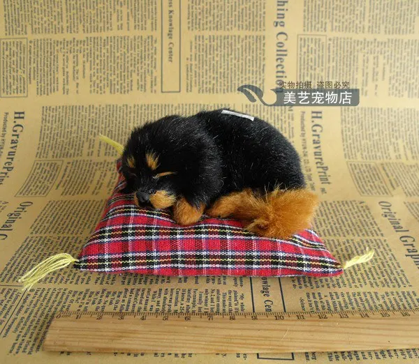 Small Cute Simulation Black Dog Toy Lifelike Sleeping Design Gift about 14x13 Cm Soft Plush Pet Figurine
Small Cute Simulation Black Dog Toy Lifelike Sleeping Design Gift about 14x13 Cm Soft Plush Pet Figurine