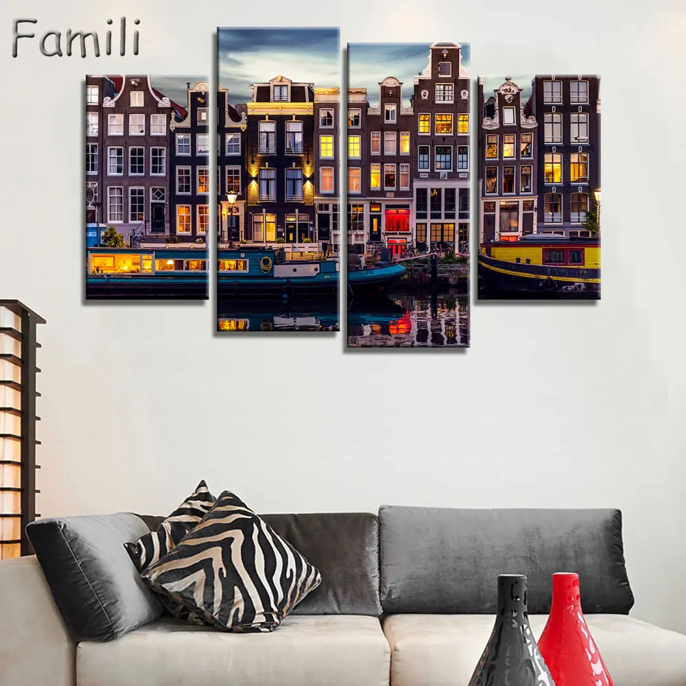 4pcs Home Decor Pictures nordic decoration Netherlands Architecture Canvas Painting Wall Decor Canvas Art Wall canvas for Living
4pcs Home Decor Pictures nordic decoration Netherlands Architecture Canvas Painting Wall Decor Canvas Art Wall canvas for Living
