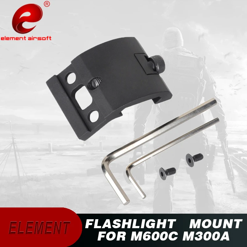 Element Airsoft Tactical Flashlight Mount Fit Surefir M600C M600 M300A M300 Light Mount Fit Picatinny Rail Weapon Light EX263
Element Airsoft Tactical Flashlight Mount Fit Surefir M600C M600 M300A M300 Light Mount Fit Picatinny Rail Weapon Light EX263