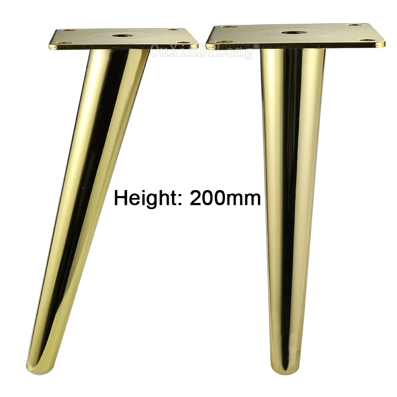 4PCS Gold Metal Legs for Furniture Table Sofa Cabinet Furniture Feet Replacement Furniture Legs Height 200mm JF1803
4PCS Gold Metal Legs for Furniture Table Sofa Cabinet Furniture Feet Replacement Furniture Legs Height 200mm JF1803