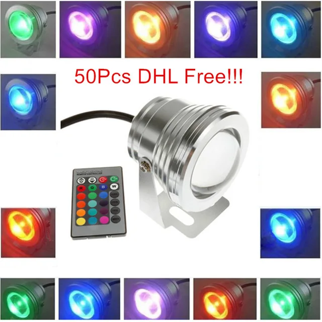 Swimming Pool LED Light 10W Underwater Flood Outdoor Waterproof Round Spot Lamp DC 12V Convex Lens by Express 50pcs/lot
Swimming Pool LED Light 10W Underwater Flood Outdoor Waterproof Round Spot Lamp DC 12V Convex Lens by Express 50pcs/lot