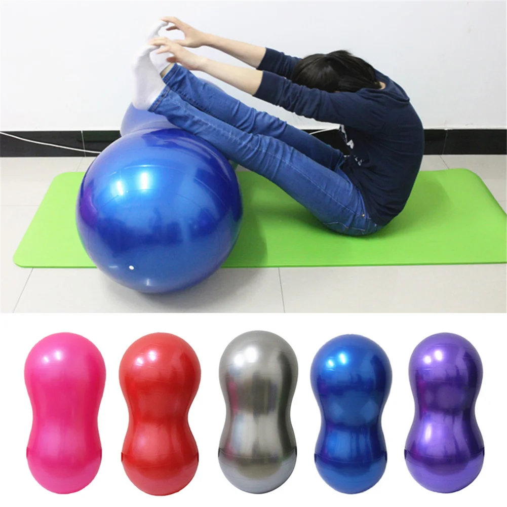 Sports Peanut Yoga Balls Bola Pilates Gym Balance Fitness Ball Exercise Pilates Workout Massage Ball 90x45cm
Sports Peanut Yoga Balls Bola Pilates Gym Balance Fitness Ball Exercise Pilates Workout Massage Ball 90x45cm