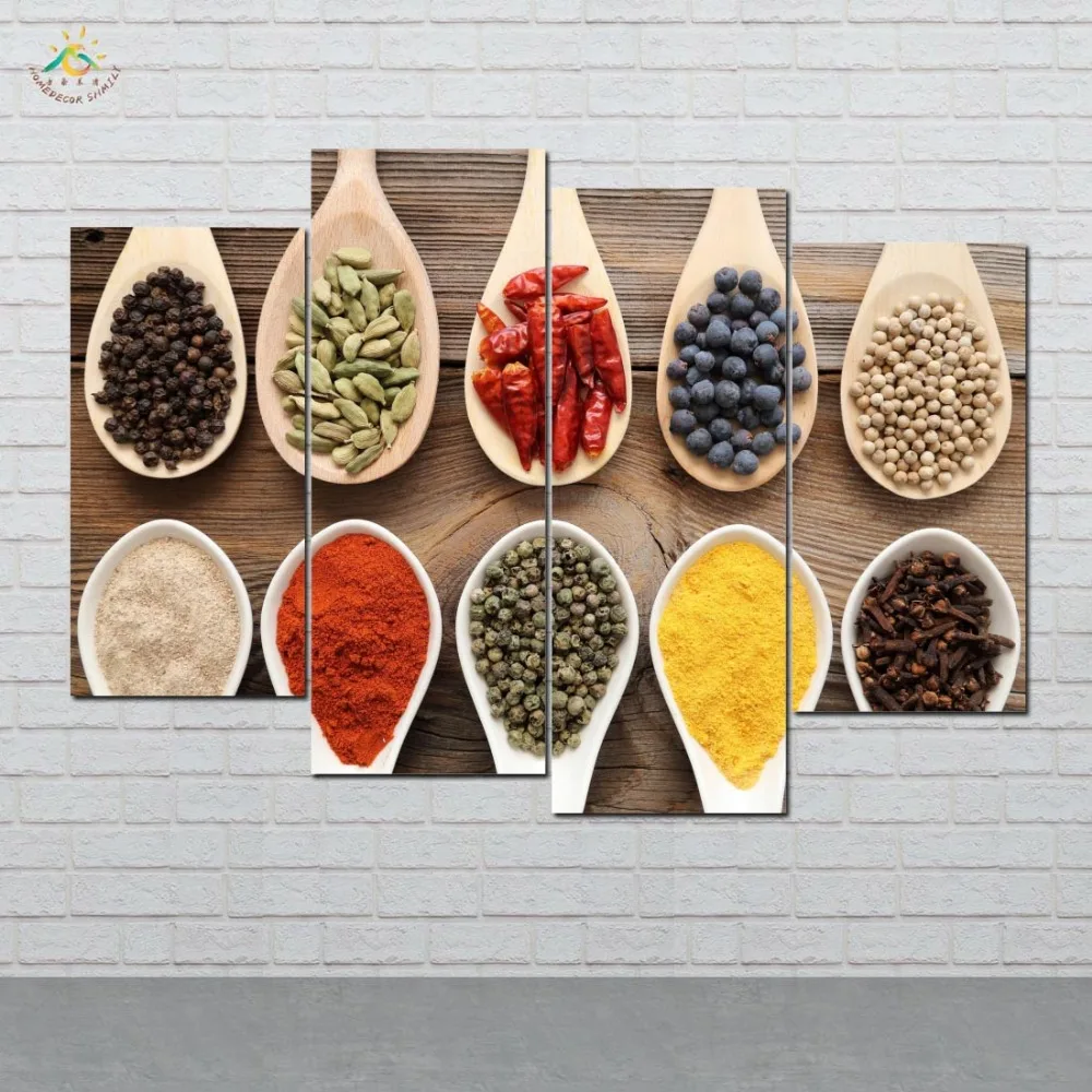 Colorful Seasoning Wall Art Prints on Canvas Modern Pop Art Posters and Prints Painting for Kitchen Decoration
Colorful Seasoning Wall Art Prints on Canvas Modern Pop Art Posters and Prints Painting for Kitchen Decoration
