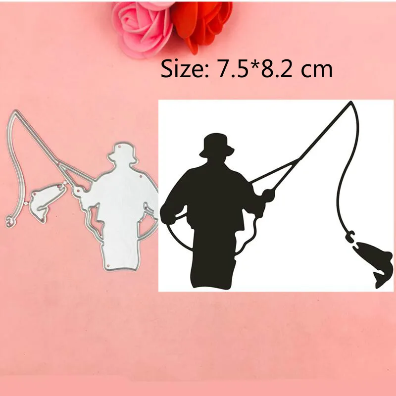 Hot Boy Fishing Cut Die Stencils for DIY Scrapbooking/Photo Album Decorative Embossing Paper Cards
Hot Boy Fishing Cut Die Stencils for DIY Scrapbooking/Photo Album Decorative Embossing Paper Cards