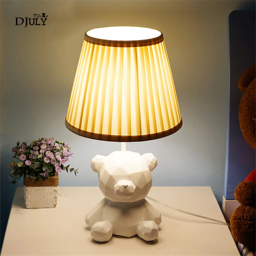 Cartoon Geometric Baby Bear Table Lamp Led for Children Bedroom Lovely Kids Study Resin Desk Lamp Home Decor Light Holiday Gift
Cartoon Geometric Baby Bear Table Lamp Led for Children Bedroom Lovely Kids Study Resin Desk Lamp Home Decor Light Holiday Gift