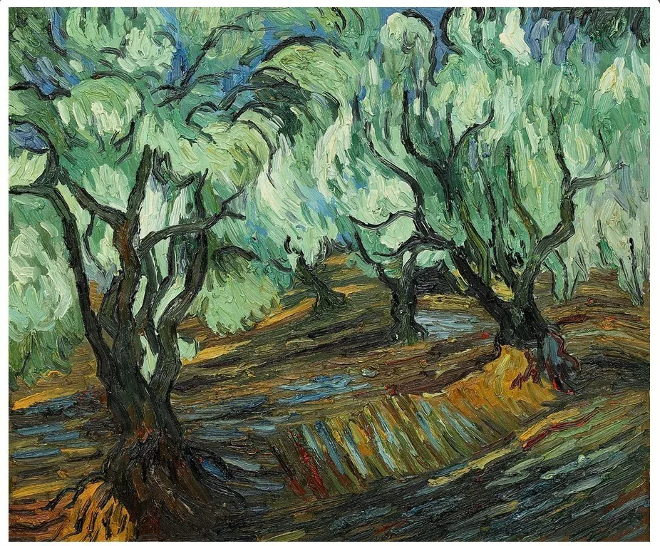 Landscape Wall Art Painting Olive Tree by Vincent Van Gogh Oil Reproduction on Canvas Hand Painted for Office Decor No Framed
Landscape Wall Art Painting Olive Tree by Vincent Van Gogh Oil Reproduction on Canvas Hand Painted for Office Decor No Framed