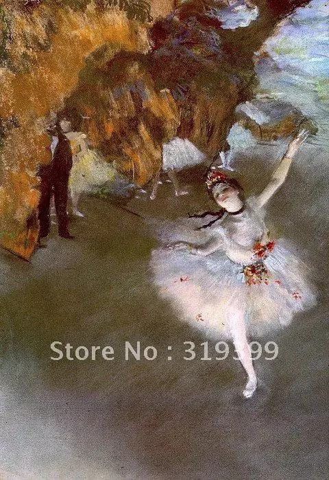 Oil Painting Reproduction on linen canvas,The Star (L'etoile) by edgar degas,Free Fast Shipping,100% handmade,
Oil Painting Reproduction on linen canvas,The Star (L'etoile) by edgar degas,Free Fast Shipping,100% handmade,