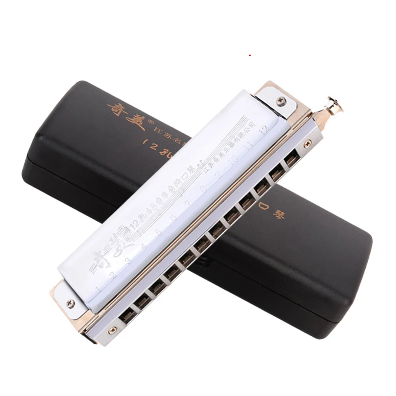 QIMEI Chromatic Harmonica 1248 Square blow hole Professional Armonica Cromatica 12 Hole Mouth Organ Woodwind Musical Instruments
QIMEI Chromatic Harmonica 1248 Square blow hole Professional Armonica Cromatica 12 Hole Mouth Organ Woodwind Musical Instruments