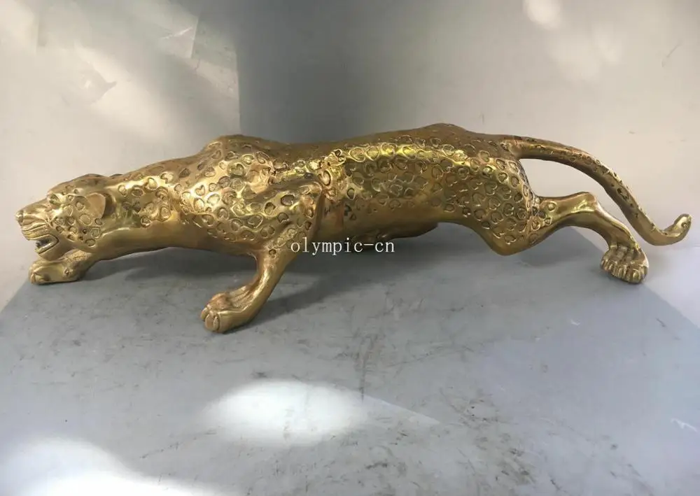 Латунная Медная скульптура 26 дюймов, домашний декор fengshui, зверь, с изображением свирепого леопарда panther
Латунная Медная скульптура 26 дюймов, домашний декор fengshui, зверь, с изображением свирепого леопарда panther