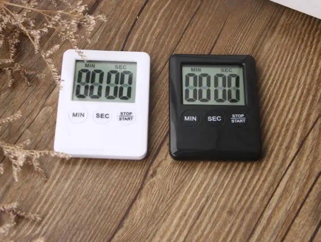 Hot 2 Colors Square Large LCD Digital Kitchen Timer Cooking Timer Alarm Clock Magnet Despertador Table Clock Temporizador
Hot 2 Colors Square Large LCD Digital Kitchen Timer Cooking Timer Alarm Clock Magnet Despertador Table Clock Temporizador