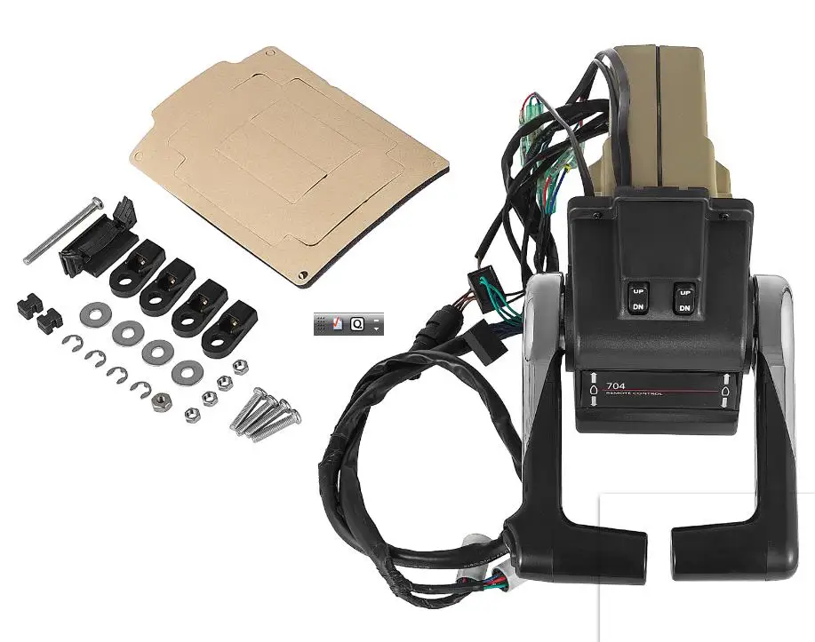 Suitable for YAMAHA 704 Twin Binnacle PREMIUM Remote Control Box Kit Outboard 704-48207-13 Push to open
Suitable for YAMAHA 704 Twin Binnacle PREMIUM Remote Control Box Kit Outboard 704-48207-13 Push to open