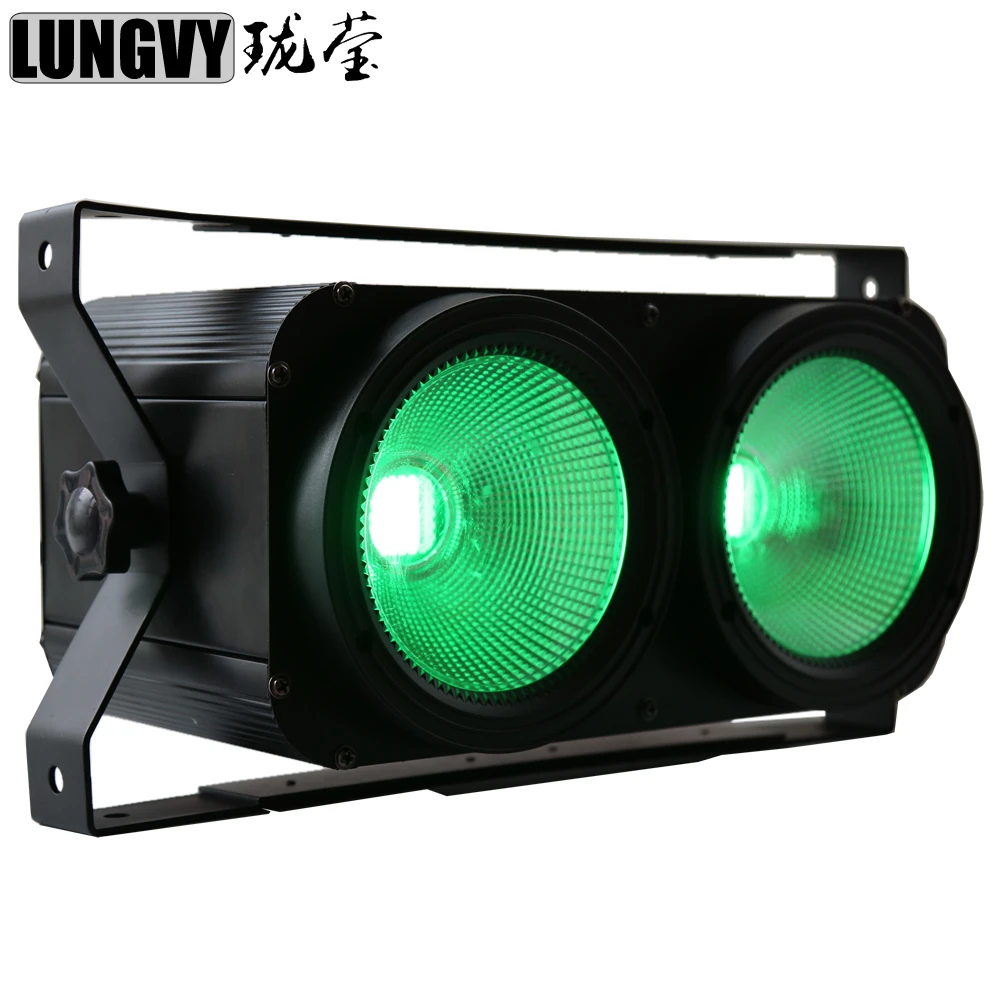 Free Shipping COB 2x100w RGBWA UV 6IN1 COB Blinder Surface Lighting 2 Eyes LED Audience Light Blinder Light Colorful COB Leds
Free Shipping COB 2x100w RGBWA UV 6IN1 COB Blinder Surface Lighting 2 Eyes LED Audience Light Blinder Light Colorful COB Leds