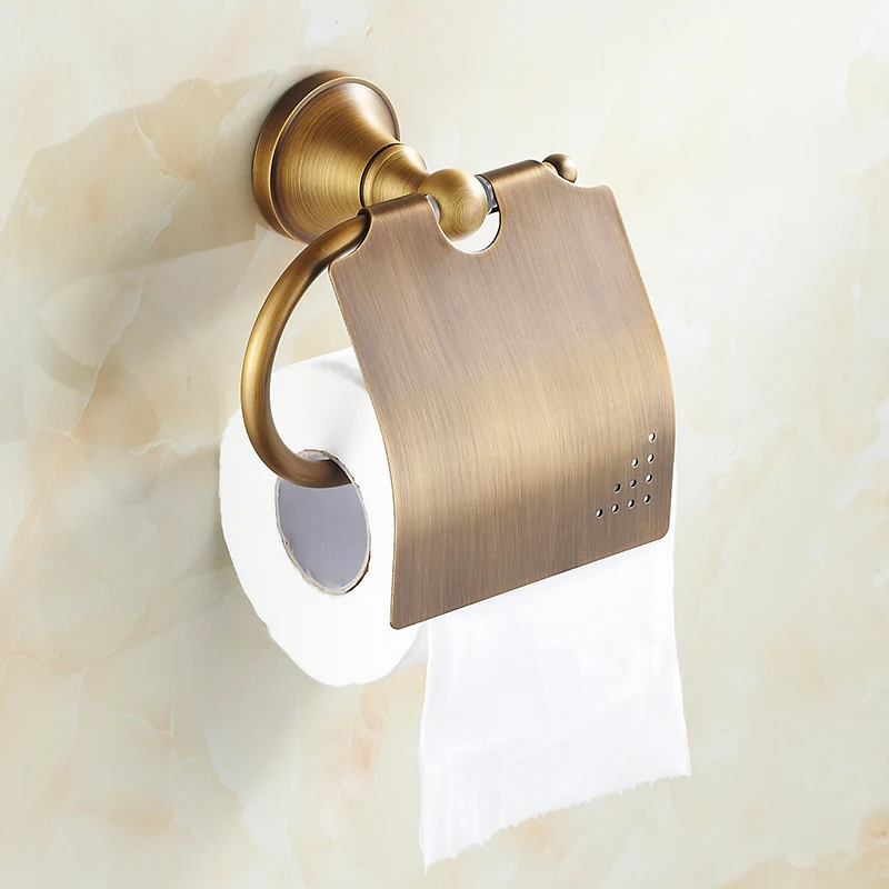 Toilet Paper Holder Antique Brass Wall Mounted Toilet Roll Paper Holder Bathroom Hardware Bath Accessory KD913
Toilet Paper Holder Antique Brass Wall Mounted Toilet Roll Paper Holder Bathroom Hardware Bath Accessory KD913
