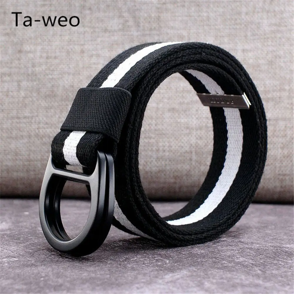 Ta-weo Fashion Bright Color Stitching Men Canvas Belts, Brilliant Youth & Students Personality Belt High Quality
Ta-weo Fashion Bright Color Stitching Men Canvas Belts, Brilliant Youth & Students Personality Belt High Quality