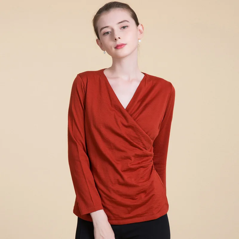 100% wool Sweater, Pure Color Knitted Sweater, Female V Collar, Bottoming Sweater,
100% wool Sweater, Pure Color Knitted Sweater, Female V Collar, Bottoming Sweater,
