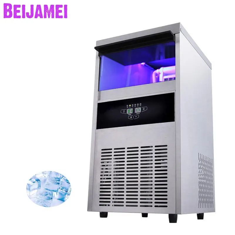 BEIJAMEI 68KG Electric Square Ice Making Machine Commercial Cube Ice Maker Price With Tap Barreled Water Intake
BEIJAMEI 68KG Electric Square Ice Making Machine Commercial Cube Ice Maker Price With Tap Barreled Water Intake