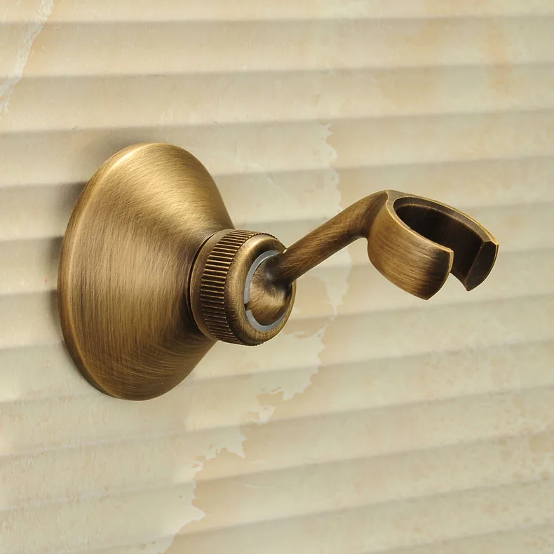 Antique brass Shower head bidet sprayer holder Fixed rotation Bracket Shower accessories
Antique brass Shower head bidet sprayer holder Fixed rotation Bracket Shower accessories