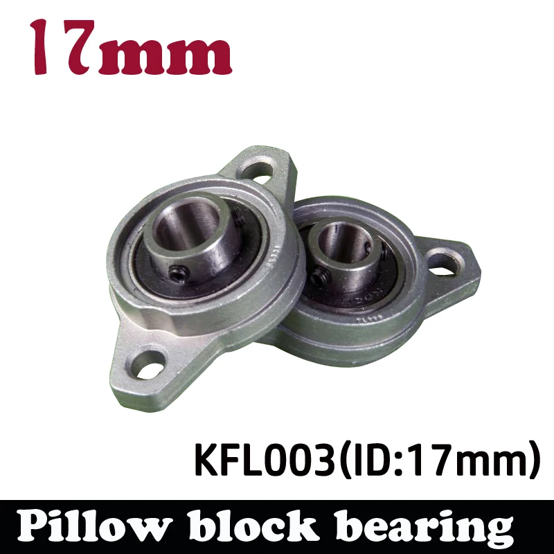 4pcs KFL003 17mm Pillow Block Bearing Zinc Alloy Insert Linear Bearing Shaft Support CNC Part
4pcs KFL003 17mm Pillow Block Bearing Zinc Alloy Insert Linear Bearing Shaft Support CNC Part