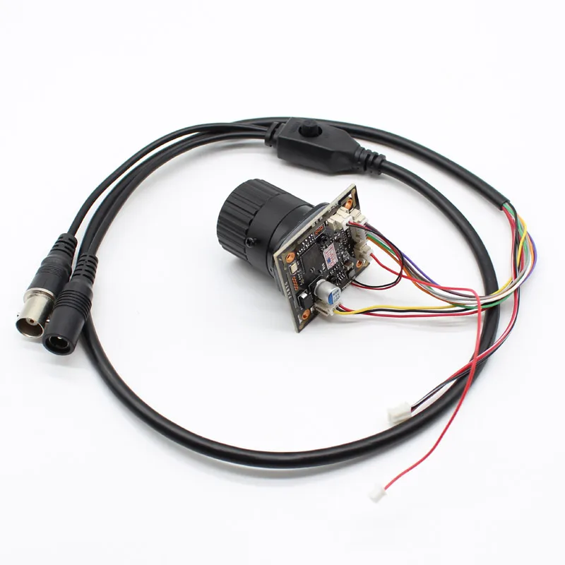 HD 1080P 2mp 4in1 AHD TVI CVI CVBS CCTV Camera Module CMOS PCB board UTC with cable CS lens
HD 1080P 2mp 4in1 AHD TVI CVI CVBS CCTV Camera Module CMOS PCB board UTC with cable CS lens