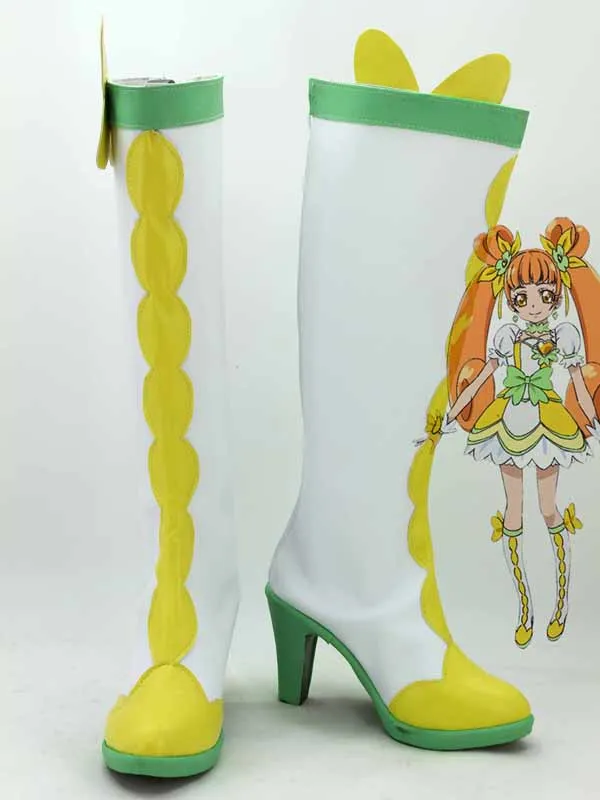 Pretty Cure Alice Yotsuba Cure Rosetta Cosplay Boots Shoes Anime Party Cosplay Boots Custom Made for Adult Women High Heel Shoes
Pretty Cure Alice Yotsuba Cure Rosetta Cosplay Boots Shoes Anime Party Cosplay Boots Custom Made for Adult Women High Heel Shoes