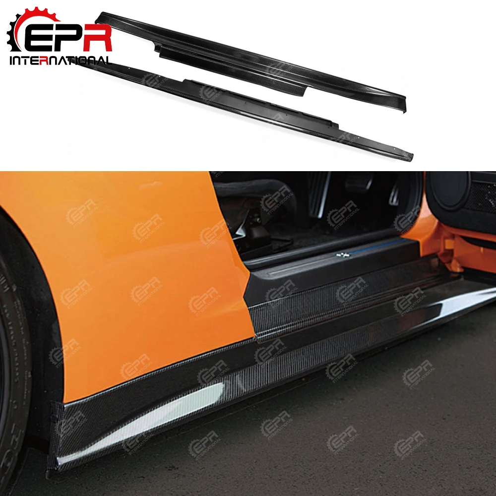 Car-styling For Nissan R35 GTR ZELE Style Carbon Fiber Side Skirt Glossy Finish GT-R ZE Door Step Cover Racing Kit Accessories
Car-styling For Nissan R35 GTR ZELE Style Carbon Fiber Side Skirt Glossy Finish GT-R ZE Door Step Cover Racing Kit Accessories