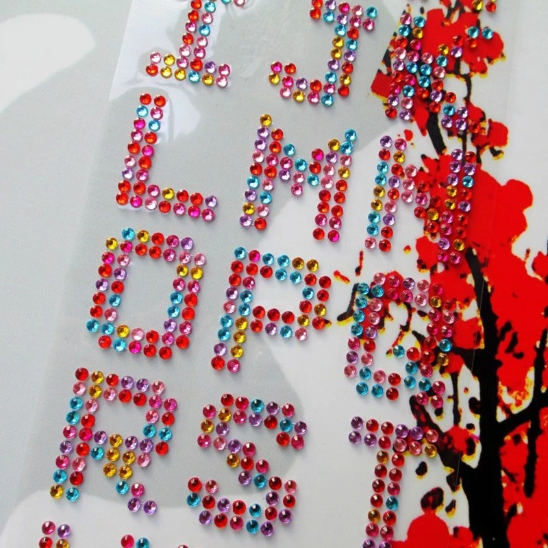 40sheet 3CM BIG Colorful Letter Alphabet Crystal Sticker Wholesale Scrapbook Children Gifts Paper craft Wed Card Album diy
40sheet 3CM BIG Colorful Letter Alphabet Crystal Sticker Wholesale Scrapbook Children Gifts Paper craft Wed Card Album diy