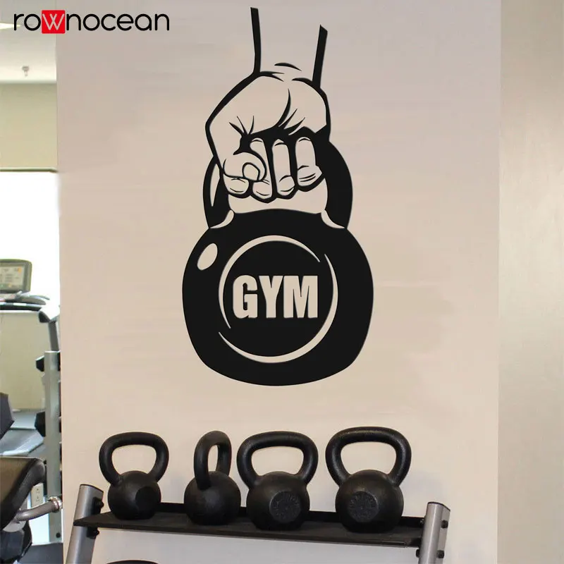 Kettlebell Decals Workout Fitness Vinyl Wall Sticker Garage Gym House Decor Art Motivation Mural Decoration Removable 3G37
Kettlebell Decals Workout Fitness Vinyl Wall Sticker Garage Gym House Decor Art Motivation Mural Decoration Removable 3G37