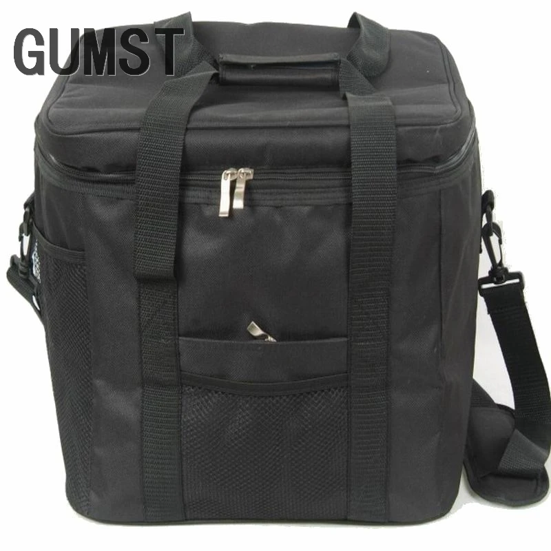 Waterproof Portable Fabric Thermal Lunch Cooler Bag Black Large Volume Men Picnic Storage Bag
Waterproof Portable Fabric Thermal Lunch Cooler Bag Black Large Volume Men Picnic Storage Bag