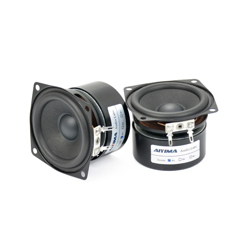 AIYIMA 2.5 Inch 4Ohm 15W Full Frequency Bass Speaker Sound Bass Unit LoudSpeaker Full Range Hifi Woofer Audio Mini Speakers
AIYIMA 2.5 Inch 4Ohm 15W Full Frequency Bass Speaker Sound Bass Unit LoudSpeaker Full Range Hifi Woofer Audio Mini Speakers