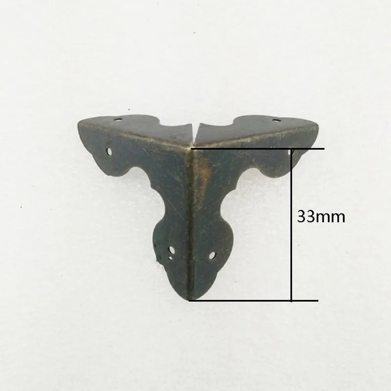 Luggage Case Box Corner Brackets Decorative Corner For Furniture Decoration Triangular Cover,Bronze Tone, 33mm,4Pcs
Luggage Case Box Corner Brackets Decorative Corner For Furniture Decoration Triangular Cover,Bronze Tone, 33mm,4Pcs