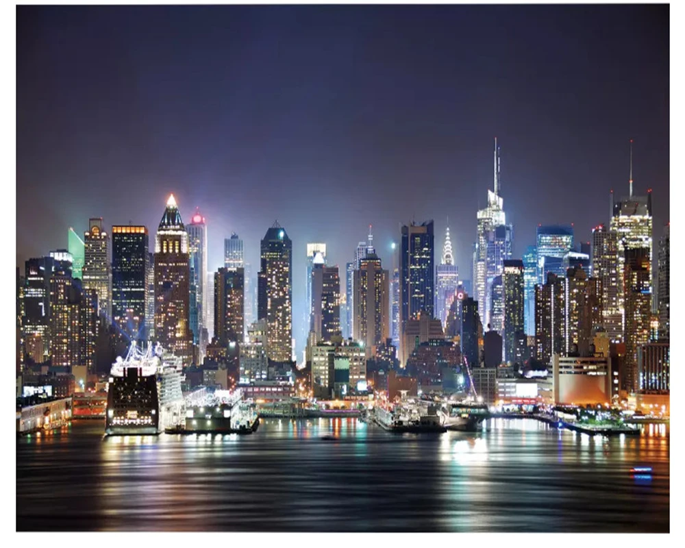 beibehang Modern fashion personality stereo wallpaper high-rise building beautiful city night background wall papers home decor
beibehang Modern fashion personality stereo wallpaper high-rise building beautiful city night background wall papers home decor