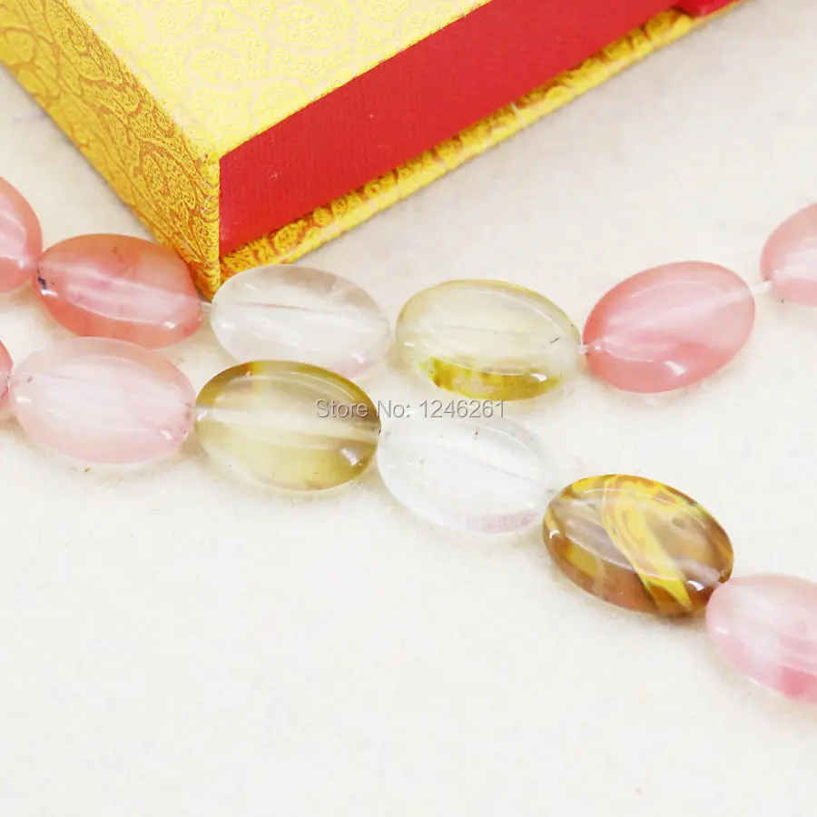 10X14mm Multicolor Watermelon Tourmaline Stone Ellipse Accessories Crafts Loose Beads Accessory Parts Jewelry Making Women Girls
10X14mm Multicolor Watermelon Tourmaline Stone Ellipse Accessories Crafts Loose Beads Accessory Parts Jewelry Making Women Girls