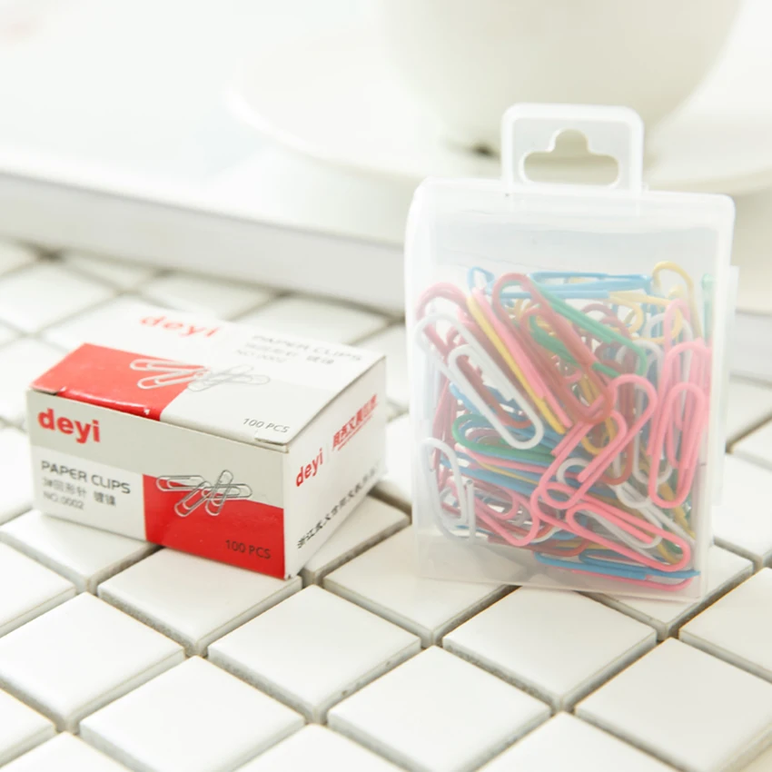 80 Pcs/Lot Metal/Colorful Paperclip Document Notes Classified Clips Bookmark Planner Paper Clip Card Clip School Office Supplies
80 Pcs/Lot Metal/Colorful Paperclip Document Notes Classified Clips Bookmark Planner Paper Clip Card Clip School Office Supplies