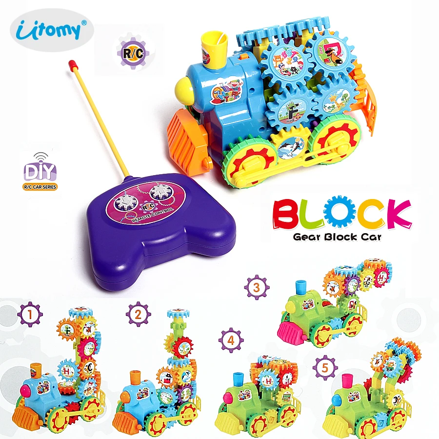 Diy Gear Electric Block RC Car PlaySets 41-47pcs Educational DIY Bricks Remote Control Car Model Toys with sound and light
Diy Gear Electric Block RC Car PlaySets 41-47pcs Educational DIY Bricks Remote Control Car Model Toys with sound and light