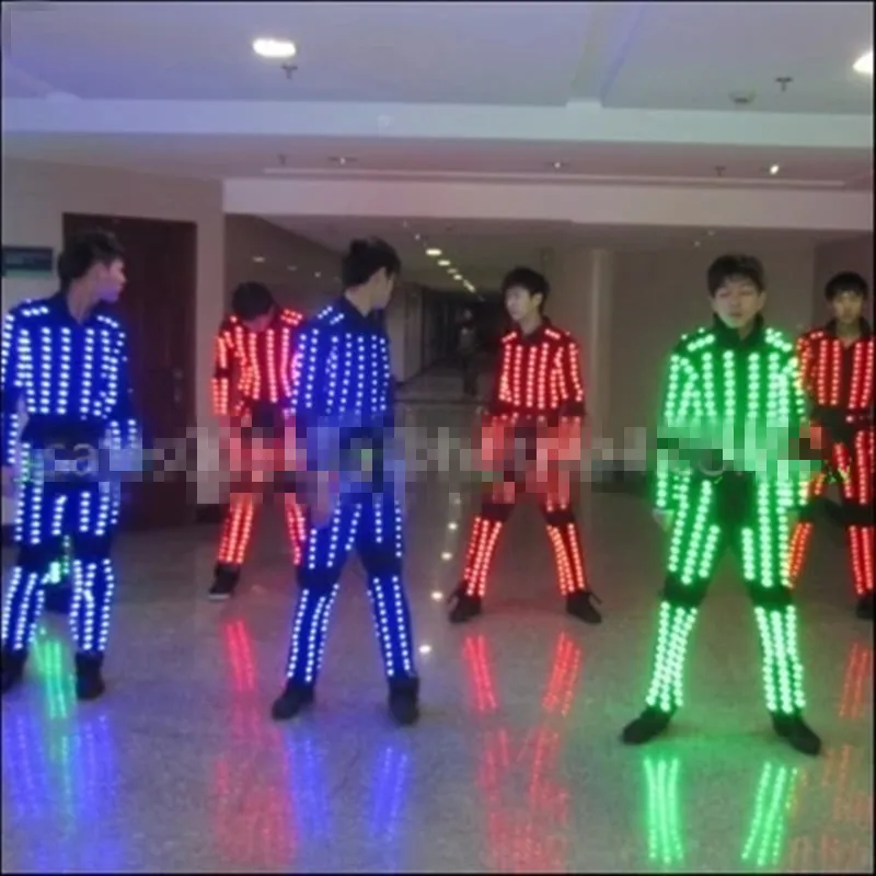 Hot Sale Led Growing Luminous Light Up Robot Suit Costume For Men Performance Stage Clothes Dance Wear
Hot Sale Led Growing Luminous Light Up Robot Suit Costume For Men Performance Stage Clothes Dance Wear