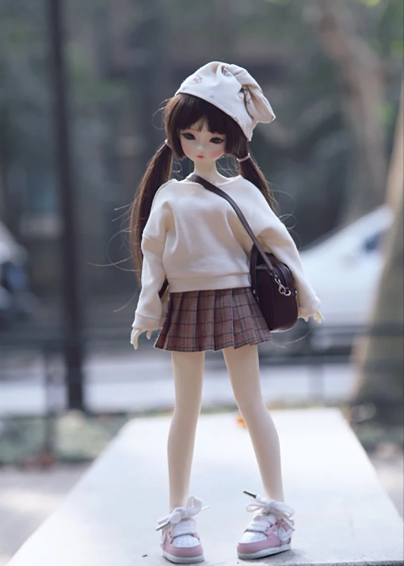 New Basic Style Casual Hoodie Fleece Pleated Skirt for 1/4 1/6 BJD Kurhn Dolls Accessories
New Basic Style Casual Hoodie Fleece Pleated Skirt for 1/4 1/6 BJD Kurhn Dolls Accessories