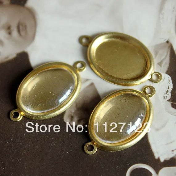 free shipping !!50Pcs 13x18 mm Raw Brass Cabochon Base frame Base Connectors Setting
free shipping !!50Pcs 13x18 mm Raw Brass Cabochon Base frame Base Connectors Setting