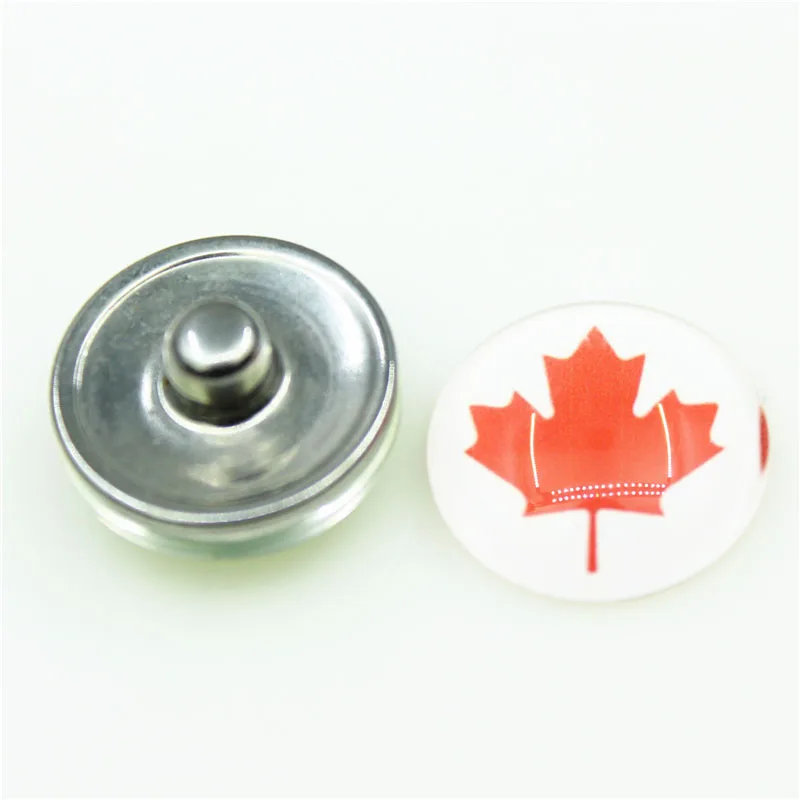 Snap Button 20pcs/lot Glass Flag Of The Canada Snap Buttons Diy 18 mm Snap Jewelry Pendants Bracelet&Bangles Snap Charms
Snap Button 20pcs/lot Glass Flag Of The Canada Snap Buttons Diy 18 mm Snap Jewelry Pendants Bracelet&Bangles Snap Charms