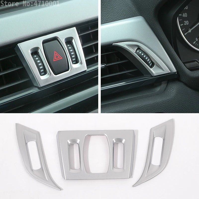 3Pcs ABS Chrome Inner Middle Center Console AC Vent Frame Cover Trim Stickers For Bmw X1 f48 2016-2018 X2 F47 2018
3Pcs ABS Chrome Inner Middle Center Console AC Vent Frame Cover Trim Stickers For Bmw X1 f48 2016-2018 X2 F47 2018