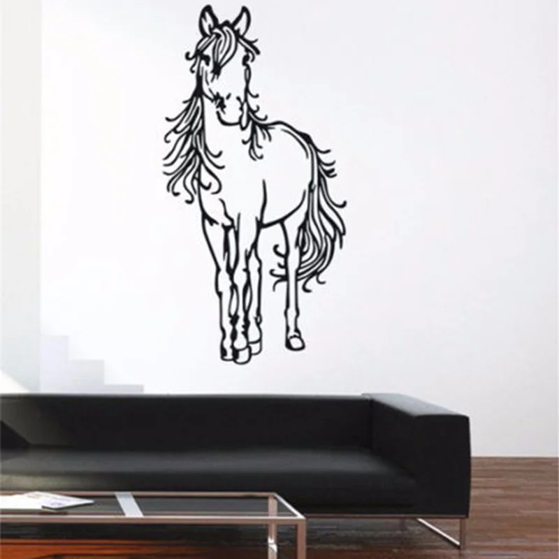 Horse Wall Sticker Art Decal Animal Vinyl Home Living Kids Bedroom Decor 109CMX55CM
Horse Wall Sticker Art Decal Animal Vinyl Home Living Kids Bedroom Decor 109CMX55CM