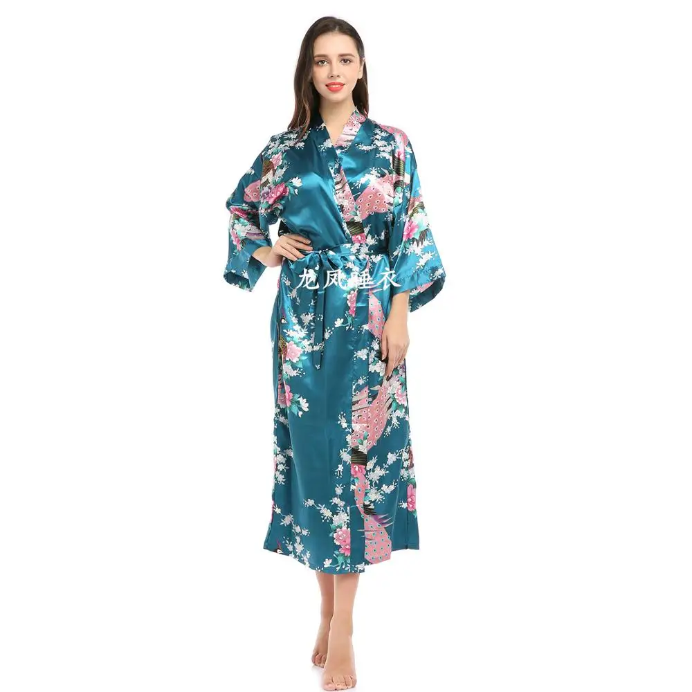 Bride Bridal Wedding Lengthen Robe Dress Gown Women Print Flower Kimono Geisha Nightgown Sexy Nightwear Bathrobe Sleepwear
Bride Bridal Wedding Lengthen Robe Dress Gown Women Print Flower Kimono Geisha Nightgown Sexy Nightwear Bathrobe Sleepwear