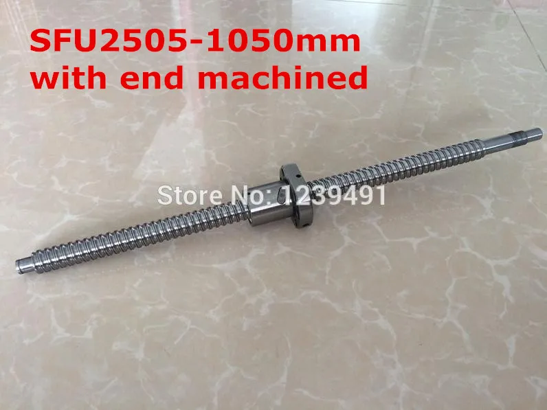 1 шт. SFU2505- 1050 мм шариковый винт с гайкой в соответствии с BK20/BF20 концевые обработанные детали ЧПУ
1 шт. SFU2505- 1050 мм шариковый винт с гайкой в соответствии с BK20/BF20 концевые обработанные детали ЧПУ