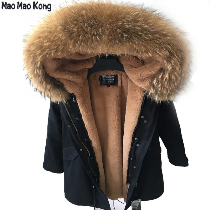 Brand style 2022 new long winter women parkas Army green black coat jacket big real raccoon fur collar thick quality Fur liner
Brand style 2022 new long winter women parkas Army green black coat jacket big real raccoon fur collar thick quality Fur liner