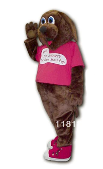 MASCOT Dark Brown Smarty Dog mascot costume custom fancy costume anime cosplay kits mascotte fancy dress carnival costume
MASCOT Dark Brown Smarty Dog mascot costume custom fancy costume anime cosplay kits mascotte fancy dress carnival costume